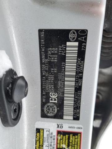 2016 TOYOTA COROLLA L 2T1BURHE0GC624429