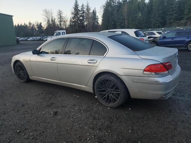 BMW 750 LI 2006 silver  gas WBAHN83516DT61200 photo #3