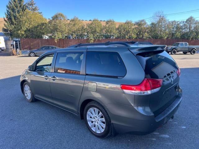 TOYOTA SIENNA XLE 2012 charcoal sports v gas 5TDDK3DC7CS039834 photo #4