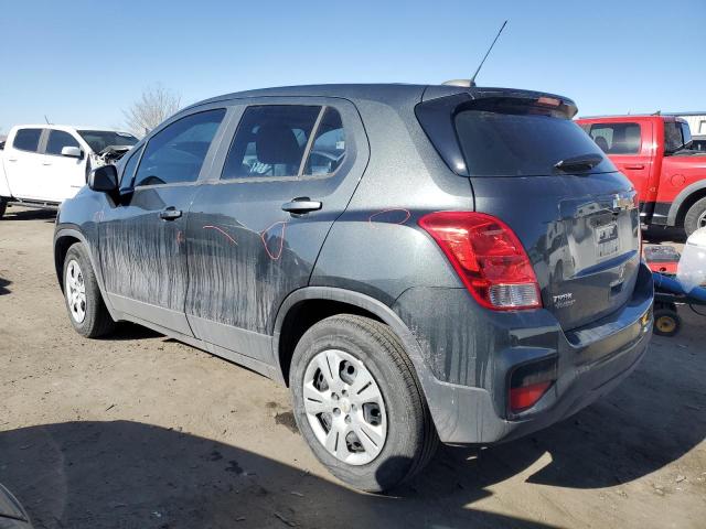 CHEVROLET TRAX LS 2019 gray  gas 3GNCJKSB0KL167606 photo #3