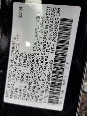 2024 HONDA CIVIC SPOR - 19XFL2H80RE023905