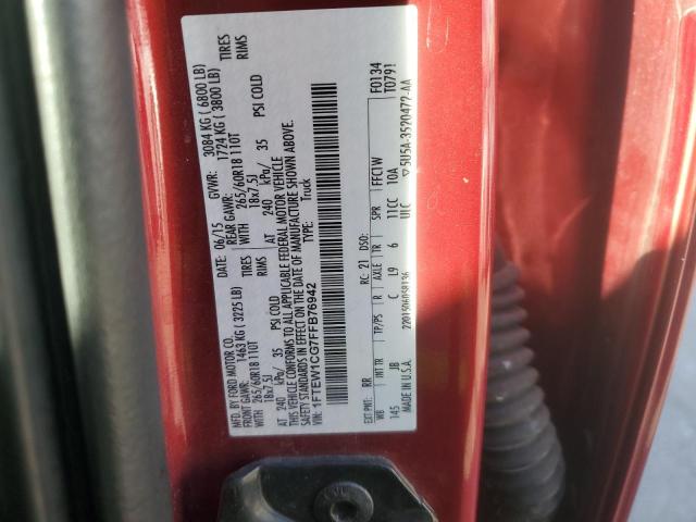 2015 FORD F150 SUPER - 1FTEW1CG7FFB76942