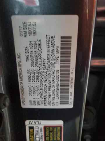 2017 HONDA CR-V EXL - 5J6RW2H86HL020138