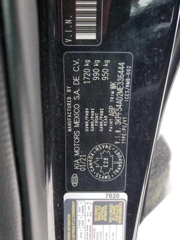 2021 KIA FORTE EX - 3KPF54AD2ME336444