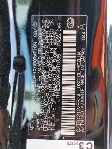 2015 LEXUS RC 350 JTHHE5BC9F5010335