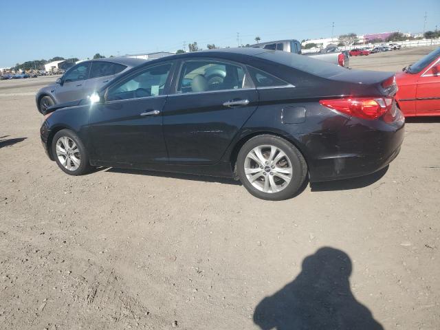 HYUNDAI SONATA SE 2011 black sedan 4d gas 5NPEC4ACXBH176038 photo #3