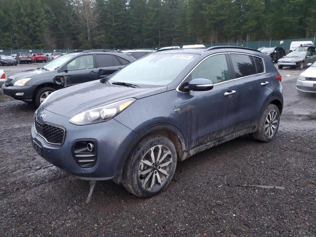 KIA SPORTAGE E 2019 gray  gas KNDPNCACXK7575372 photo #1