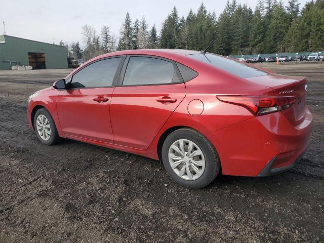 HYUNDAI ACCENT SE 2019 red  gas 3KPC24A34KE076306 photo #3