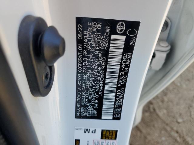 2022 TOYOTA COROLLA XS - JTNA4MBEXN3190612