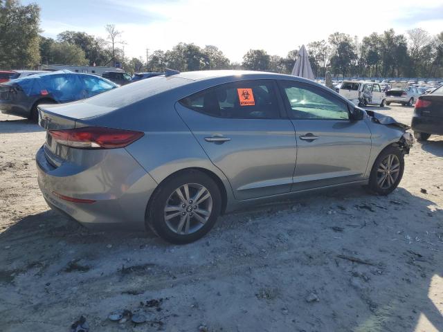 HYUNDAI ELANTRA SE 2017 gray  gas KMHD84LF2HU064820 photo #4