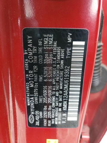 2021 HYUNDAI KONA SE - KM8K12AA0MU619362
