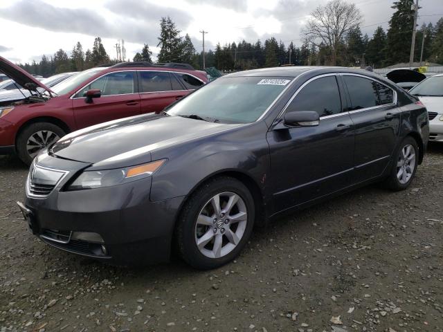 ACURA TL TECH 2014 gray  gas 19UUA8F5XEA003071 photo #1