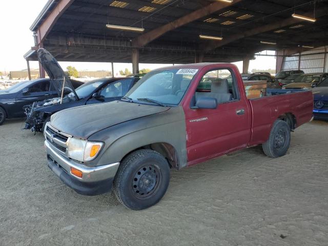 TOYOTA TACOMA 1997 red pickup gas 4TANL42N7VZ255501 photo #1