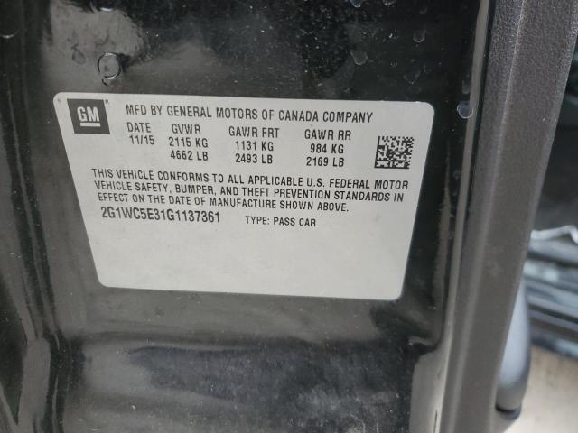 2016 CHEVROLET IMPALA LIM - 2G1WC5E31G1137361