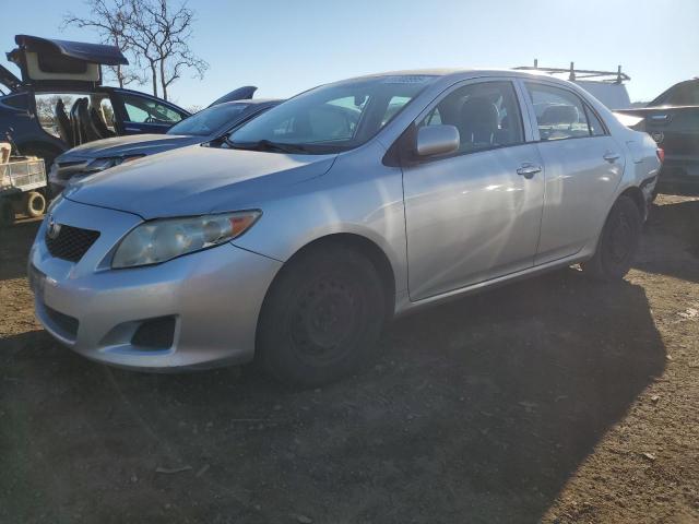 TOYOTA COROLLA BA 2009 silver  gas JTDBL40E39J021550 photo #1