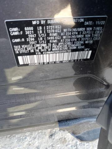2024 SUBARU ASCENT ONY 4S4WMAKD8R3406796