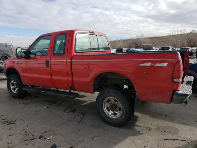 FORD F250 SUPER 1999 red  gas 1FTNX21L8XED06365 photo #3