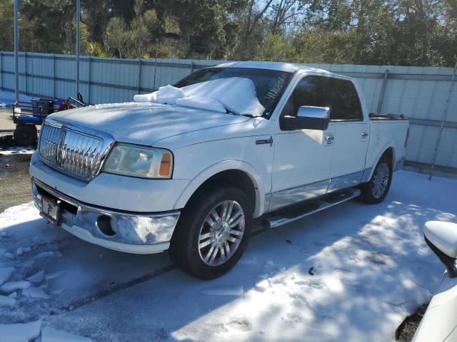 LINCOLN MARK LT 2007 white  gas 5LTPW16577FJ08478 photo #1