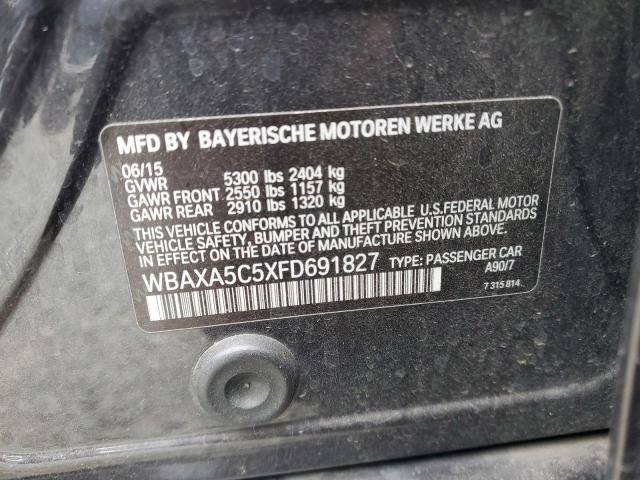 2015 BMW 535 D WBAXA5C5XFD691827