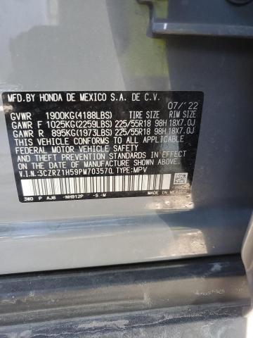 2023 HONDA HR-V SPORT 3CZRZ1H59PM703570