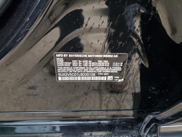 2020 BMW X4 XDRIVEM 5UX2V5C01L9D35126