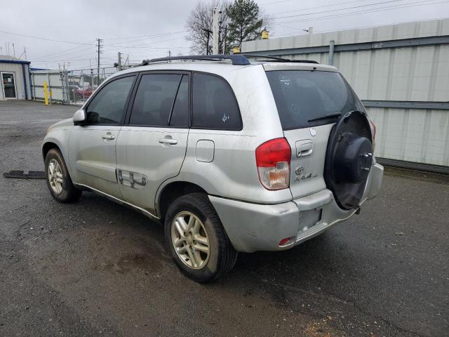 TOYOTA RAV4 2002 silver  gas JTEGH20V020056162 photo #3