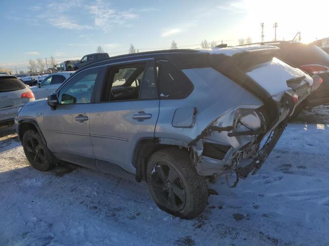 TOYOTA RAV4 XLE 2021 silver  hybrid engine 2T3RWRFV7MW123857 photo #3