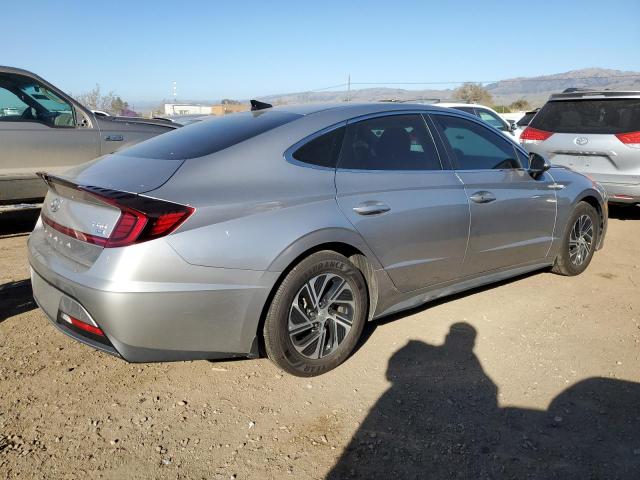 HYUNDAI SONATA HYB 2021 silver  hybrid engine KMHL24JJXMA033430 photo #4