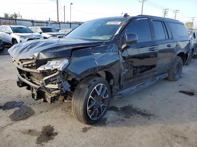 CHEVROLET SUBURBAN C 2022 black  gas 1GNSCEKD8NR205606 photo #1