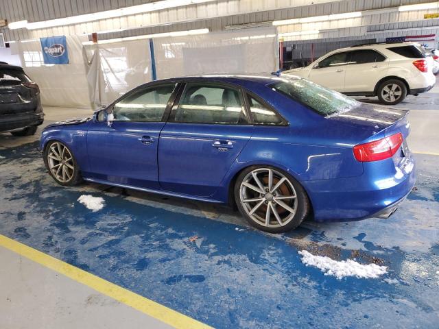 AUDI S4 PREMIUM 2016 blue sedan 4d gas WAUBGBFL7GA002315 photo #3