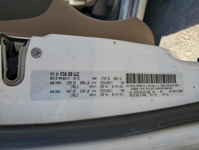 2016 CHRYSLER TOWN & COU - 2C4RC1BG1GR173962