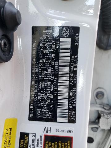 2018 TOYOTA AVALON HYB 4T1BD1EBXJU059818