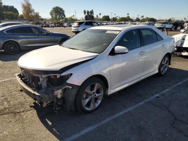 TOYOTA CAMRY L 2014 white  gas 4T1BF1FK8EU457351 photo #1