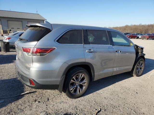 Vin: 5tdbkrfh6fs107399, lot: 41429685, toyota highlander le 20153