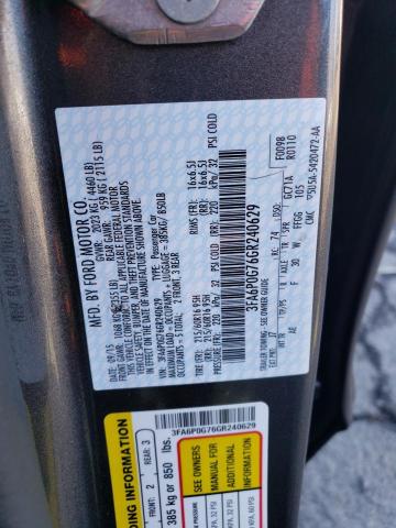 2016 FORD FUSION S - 3FA6P0G76GR240629