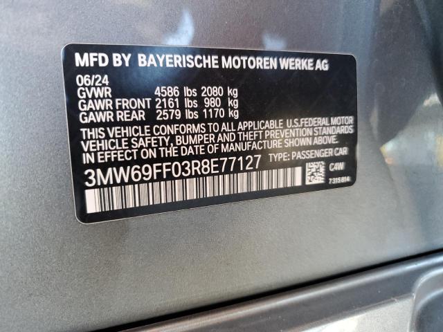 2024 BMW 330I - 3MW69FF03R8E77127