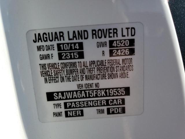 2015 JAGUAR F-TYPE SAJWA6AT5F8K19535