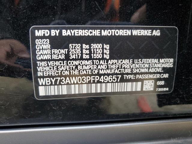 2023 BMW I4 EDRIVE - WBY73AW03PFP49657