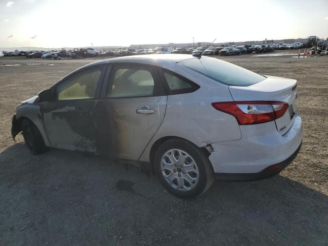 FORD FOCUS SE 2012 white  gas 1FAHP3F22CL435216 photo #3