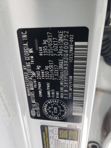 2018 KIA SORENTO LX - 5XYPGDA3XJG400752