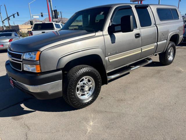 CHEVROLET SILVERADO 2007 charcoal 4dr ext gas 1GCHK29U57E141917 photo #3