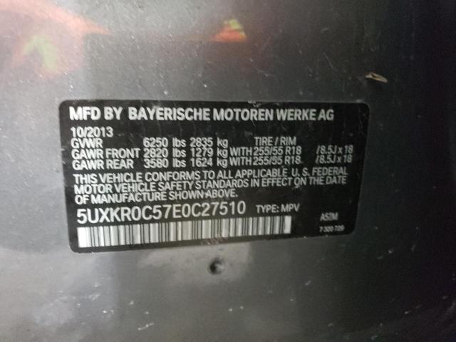 2014 BMW X5 XDRIVE3 - 5UXKR0C57E0C27510