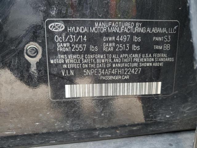 2015 HYUNDAI SONATA SPO - 5NPE34AF4FH122427