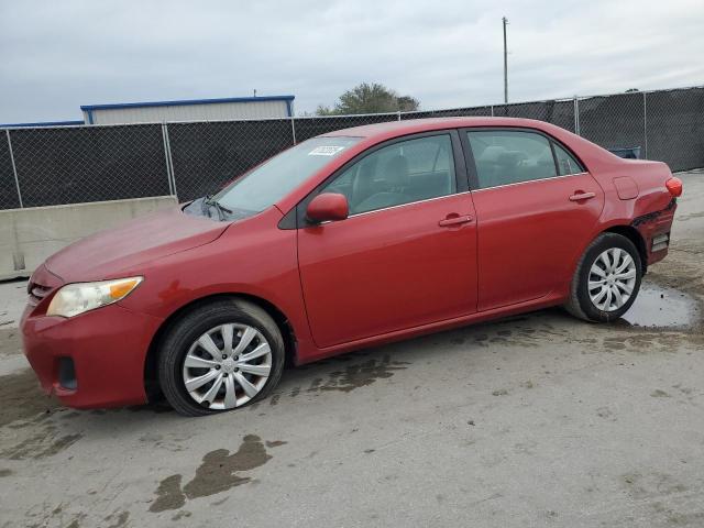 TOYOTA COROLLA 2013 red  gas 2T1BU4EE6DC044430 photo #1