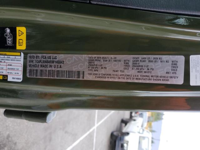 2024 JEEP WRANGLER 4 1C4RJXN64RW146843