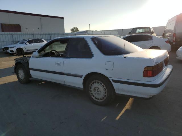 HONDA ACCORD EX 1990 white coupe gas 1HGCB7266LA031867 photo #3