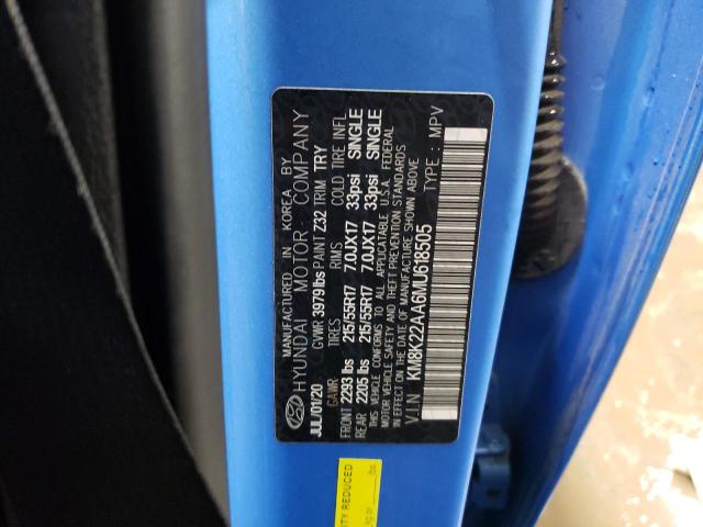 2021 HYUNDAI KONA SEL - KM8K22AA6MU618505