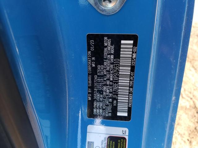 2023 TOYOTA GR 86 PREM JF1ZNBE1XP9756310