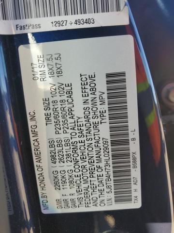 2017 ACURA RDX ADVANC - 5J8TB4H73HL029097