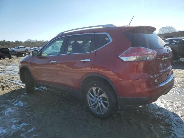 NISSAN ROGUE S 2015 maroon 4dr spor gas 5N1AT2MV3FC828575 photo #3